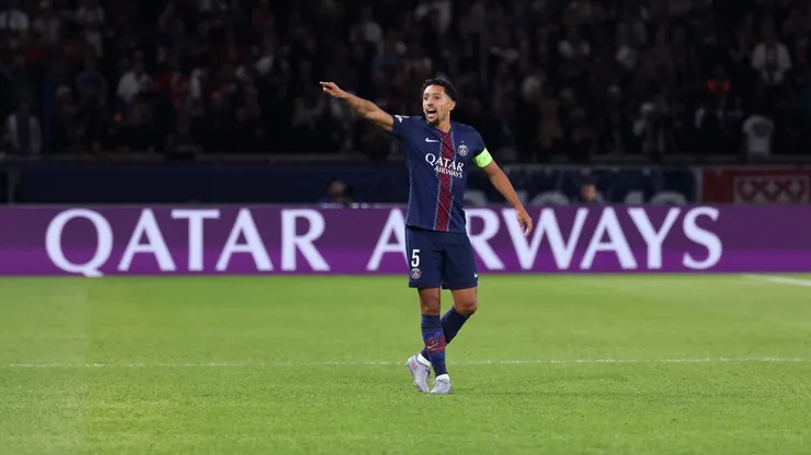 Marquinhos é mais um desfalque do PSG e não enfrenta o Barcelona