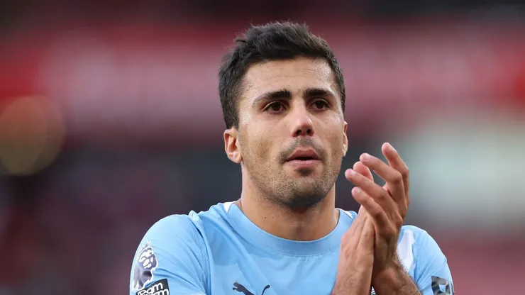 Rodri tem acordo com o Real Madrid. Foto: Justin Setterfield/Getty Images
