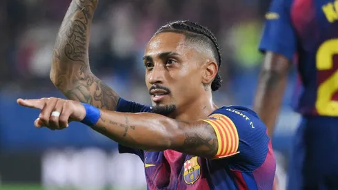 Barcelona perde Raphinha por lesão. Foto: David Ramos/Getty Images