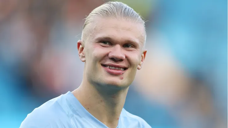 Arsenal pega todos de surpresa e sonha com a contratação de Haaland, do Manchester City (Photo by Michael Regan/Getty Images)