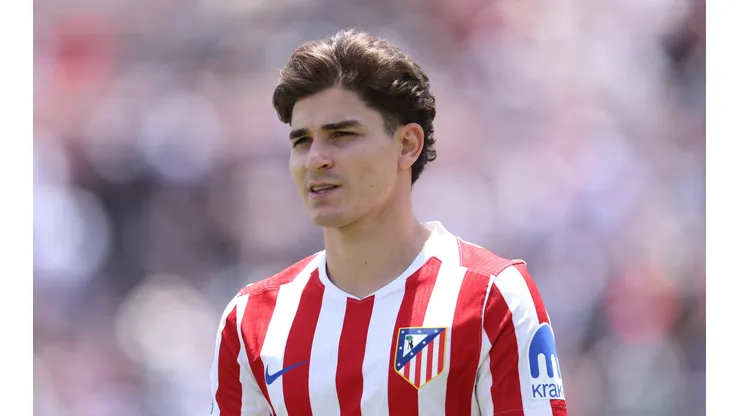 Juliám Álvarez, do Atlético de Madrid - Photo by Stu Forster/Getty Images
