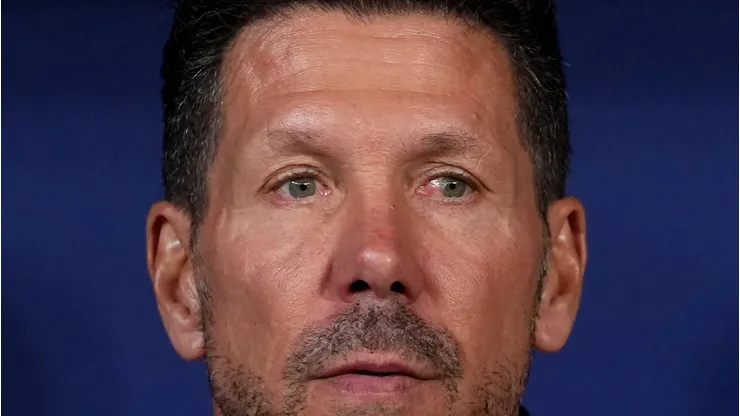 O jogador integra a delegação do Atlético de Madrid para o confronto decisivo contra o Arsenal. (Photo by Angel Martinez/Getty Images)