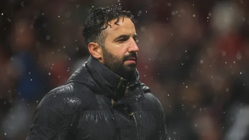 Ruben Amorim, técnico do Manchester United. (Photo by Jan Kruger/Getty Images)