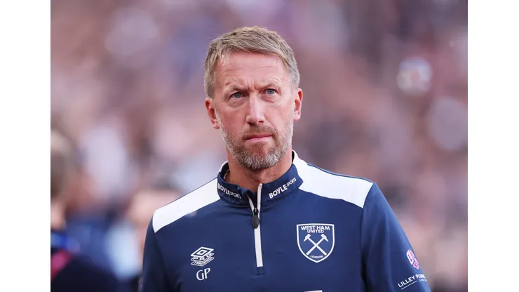 Graham Potter não é mais treinador do West Ham. (Photo by Justin Setterfield/Getty Images)