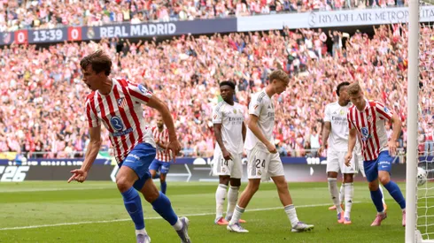 Real Madrid leva 5 e é derrotado pelo Atlético. (Photo by Florencia Tan Jun/Getty Images)