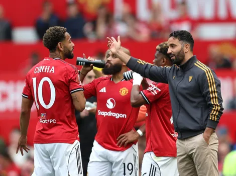 Matheus Cunha defende Amorim após nova derrota do United