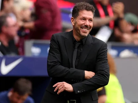 Diego Simeone exalta Julián Álvarez no Atlético de Madrid