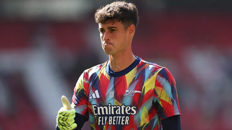 Kepa Arrizabalaga, goleiro do Arsenal. Foto: Stu Forster