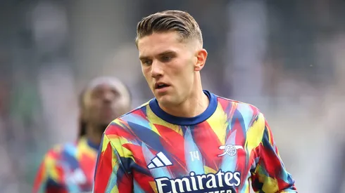 Saka afirma que Arsenal foi prejudicado pelo VAR por pênalti não marcado. (Photo by George Wood/Getty Images)