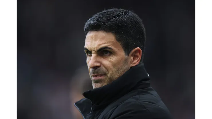 Mikel Arteta, técnico do Arsenal. (Photo by George Wood/Getty Images)