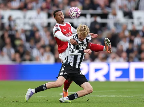 Nick Woltemade responde o tapa na cara de Gabriel Magalhães