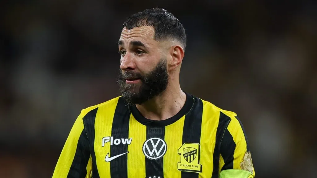 Benzema, atacante do Al-Ittihad.