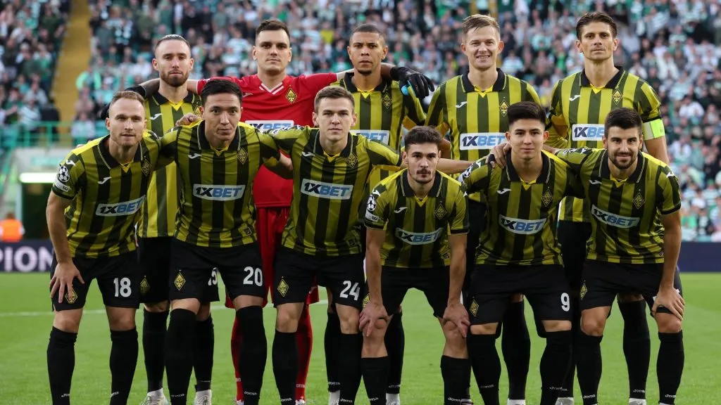 Kairat foi goleado pelo Sporting na estreia da Champions League (Foto: Ian MacNicol/Getty Images)