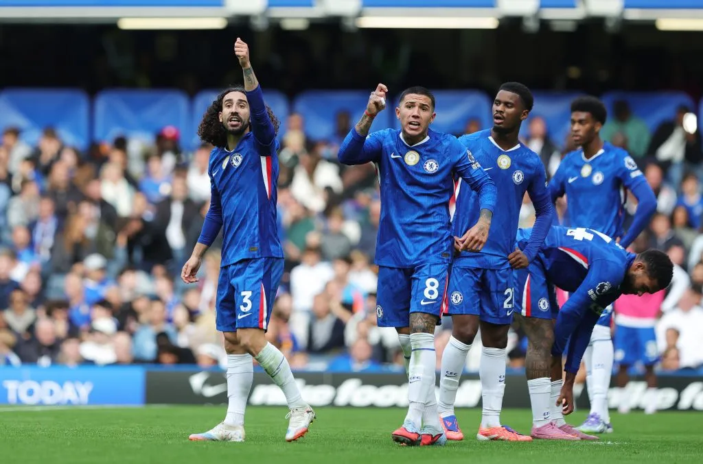 O Real Madrid acompanha Enzo Fernández. Foto: Bryn Lennon/Getty Images