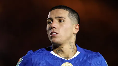 Real Madrid tem interesse em Enzo Fernández. Foto: Alex Pantling/Getty Images