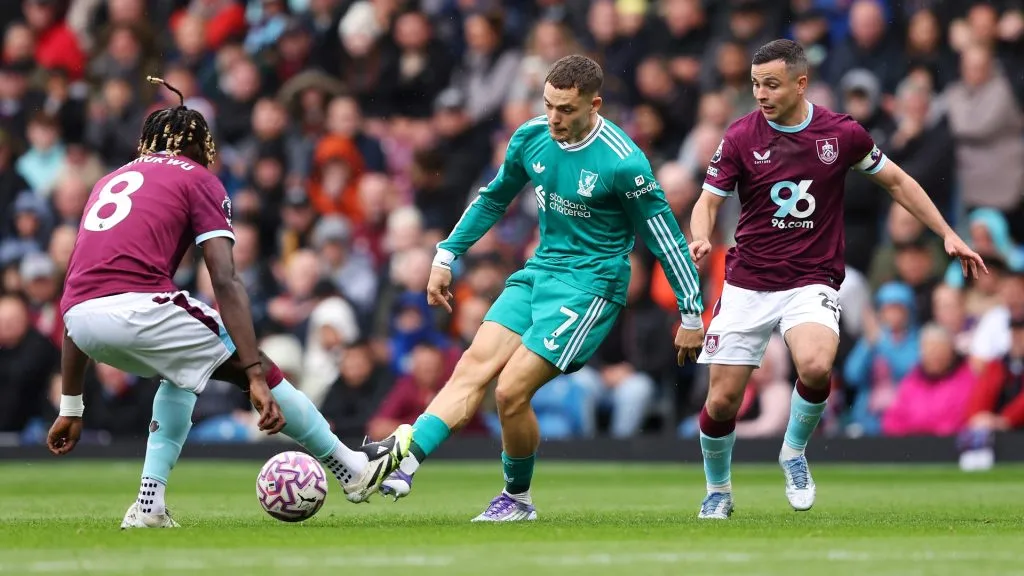 Florian Wirtz vem sendo titular pelo Liverpool. Foto: Matt McNulty/Getty Images