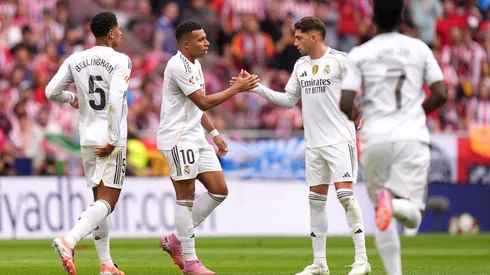 Jogadores do Real Madrid lamentam derrota. Foto: Angel Martinez/Getty Images