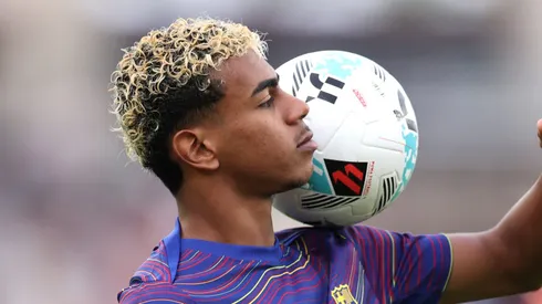 Barcelona x PSG: relembre proposta do time francês por Lamine Yamal. (Photo by Judit Cartiel/Getty Images)