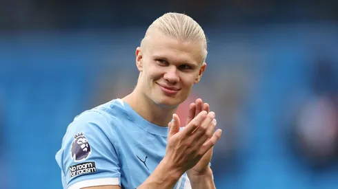 Barcelona recebe autorização do Manchester City para comprar por Haaland por R$ 1,5 bilhão. (Photo by Matt McNulty/Getty Images)