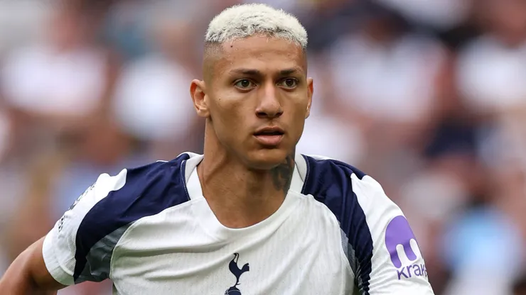 Richarlison, atacante do Tottenham. Foto: Justin Setterfield
