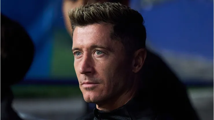 Lewandowski, centroavante do Barcelona (Foto: Juan Manuel Serrano Arce/Getty Images)