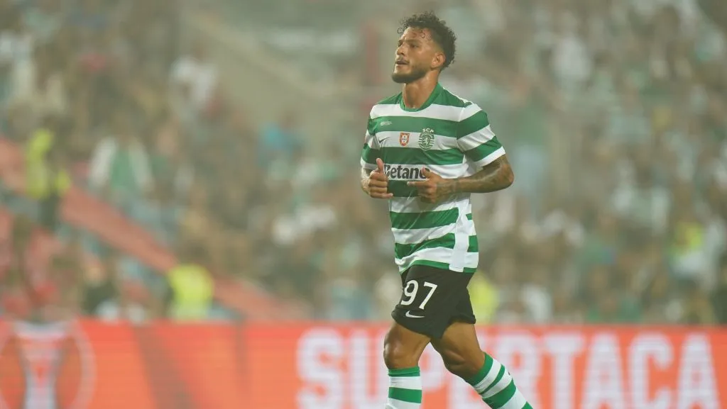 Luis Suarez durante o jogo da Supertaça de Portugal. Foto: Gualter Fatia/Getty Images
