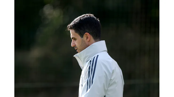 Mikel Arteta, técnico do Arsenal. (Photo by Alex Pantling/Getty Images)