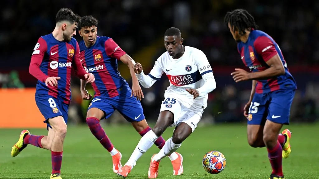 PSG goleou o Barcelona no último jogo. Foto: David Ramos/Getty Images