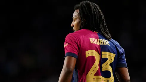 Koundé caminha para 150 jogos no Barcelona. Foto: Aitor Alcalde/Getty Images