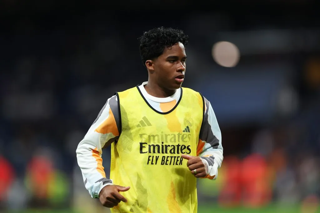 Endrick perdeu espaço com Xabi Alonso em Madrid – Photo by Florencia Tan Jun/Getty Images