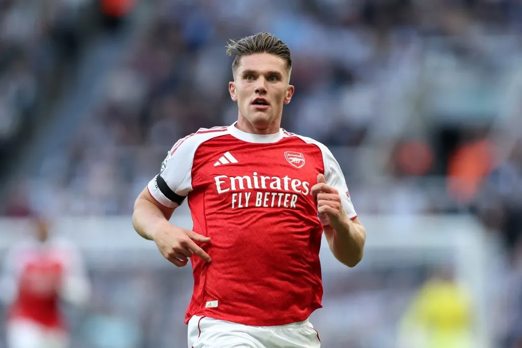 Arsenal x Olympiacos: Gyokeres em campo – Photo by George Wood/Getty Images