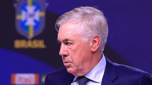 Carlo Ancelotti, da Seleção Brasileira. (Foto: Buda Mendes/Getty Images)