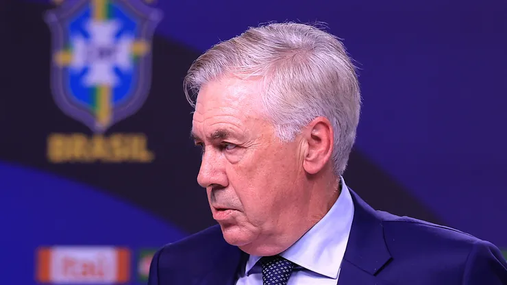 Carlo Ancelotti, da Seleção Brasileira. (Foto: Buda Mendes/Getty Images)