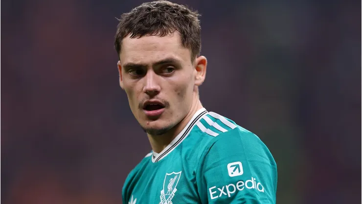 Wirtz sob pressão no Liverpool. Foto: Justin Setterfield/Getty Images