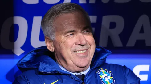 Carlo Ancelotti na Seleção Brasileira. (Foto: Buda Mendes/Getty Images)