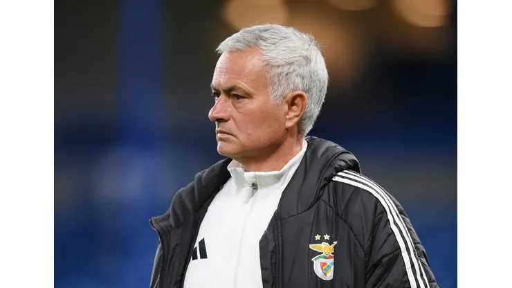 José Mourinho, técnico do Benfica. Foto: Alex Broadway/Getty Images