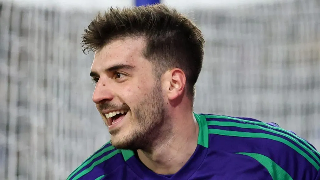 Fotis Ioannidis durante partida. Foto: Carl Recine/Getty Images