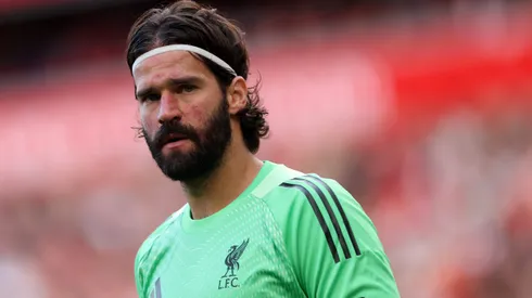 Alisson, goleiro da Seleção Brasileira e do Liverpool - Photo by Carl Recine/Getty Images