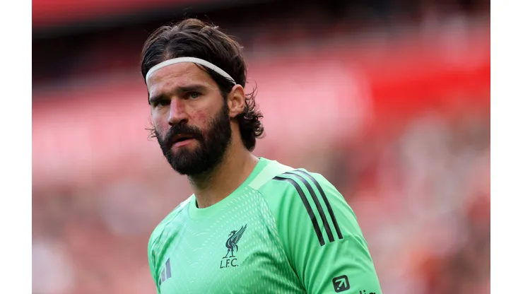 Alisson, goleiro da Seleção Brasileira e do Liverpool - Photo by Carl Recine/Getty Images