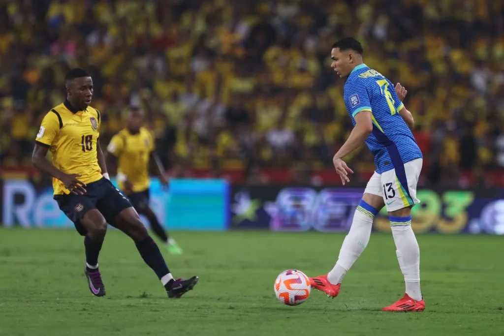 Vanderson em campo pelo Brasil – Photo by Franklin Jacome/Getty Images