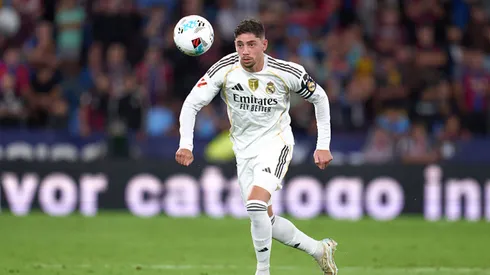 Fede Valverde em ação pelo Real Madrid.
