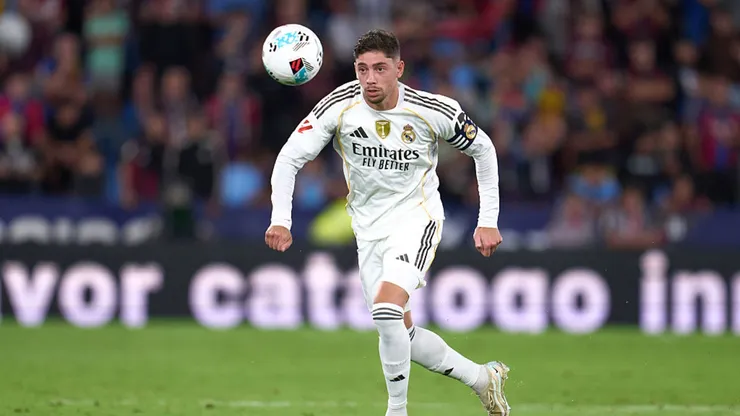 Fede Valverde em ação pelo Real Madrid.
