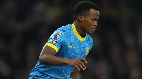 Jhon Arias em jogo do Wolverhampton. Foto: Richard Pelham/Getty Images