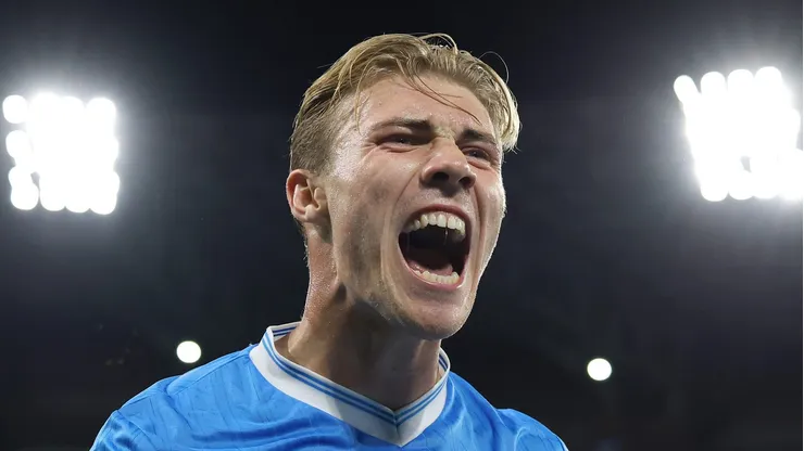 Manchester United: fanáticos reagem após Hojlund decidir vitória do Napoli . (Photo by Francesco Pecoraro/Getty Images)