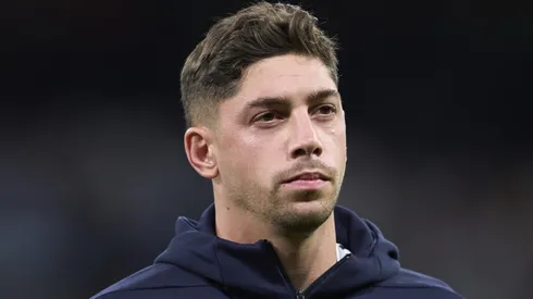 Federico Valverde em campo pelo Real Madrid (Foto: Mateo Villalba Sanchez/Getty Images)