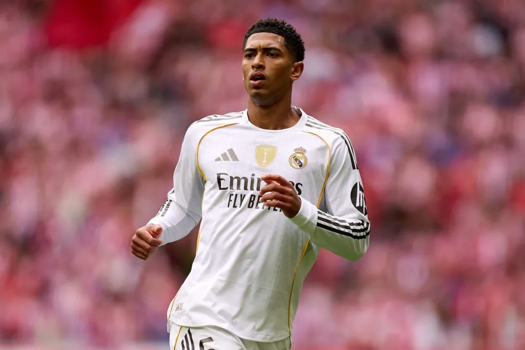 Bellingham em ação pelo Real Madrid. Foto: Angel Martinez/Getty Images