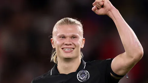 Haaland chegou a 52 gols em 50 jogos na Champions. Foto: Alex Pantling/Getty Images
