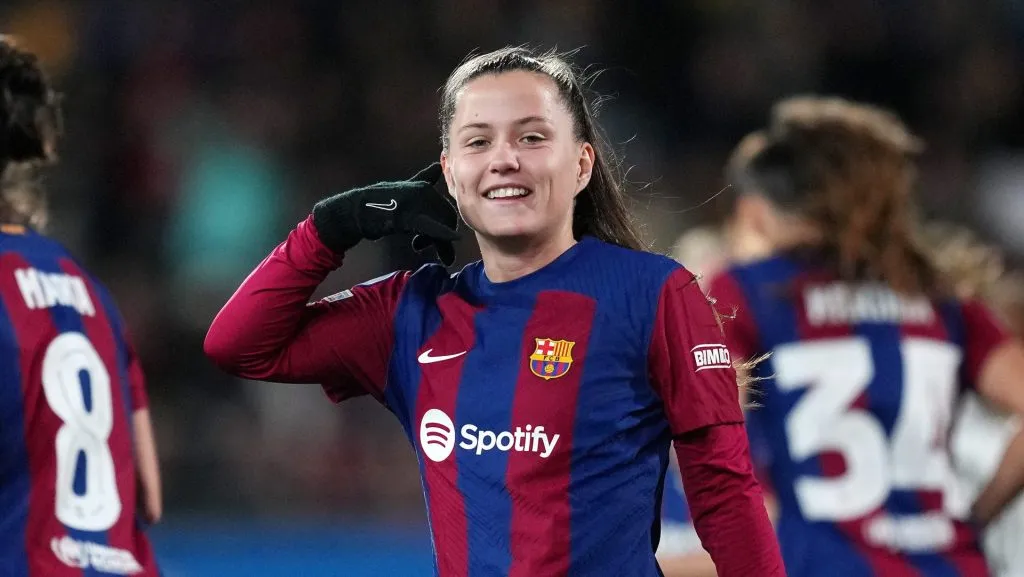 Cláudia Pina, do Barcelona