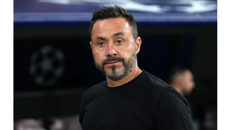 Roberto de Zerbi, técnico do Olympique de Marseille - Photo by Angel Martinez/Getty Images