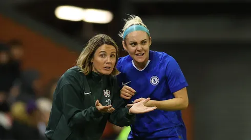 Sonia Bompastor, do Chelsea (Photo by Molly Darlington/Getty Images)